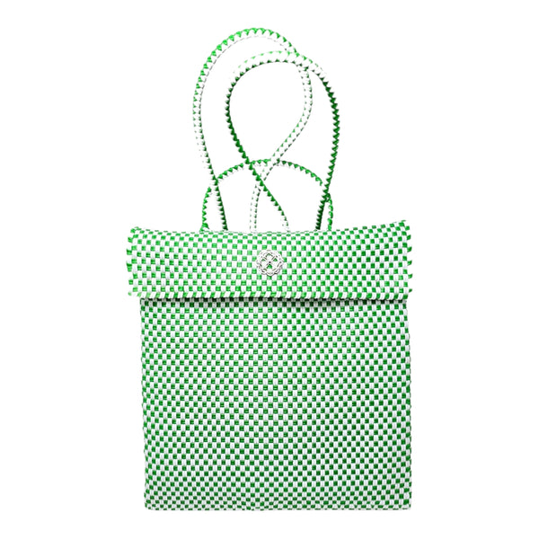 Backpack Green Checkered