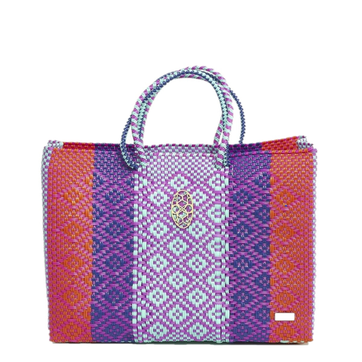 Woven plastic tote bags sales
