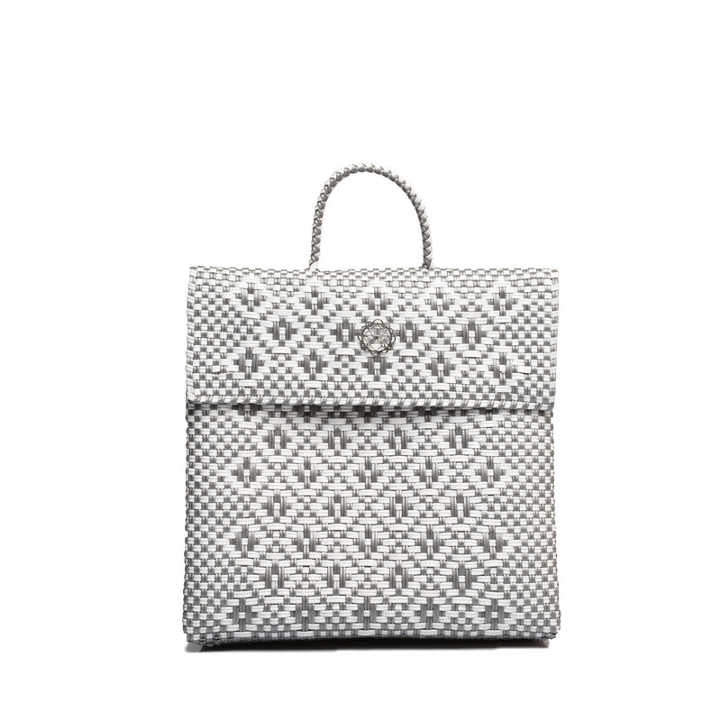 Backpack Silver Aztec