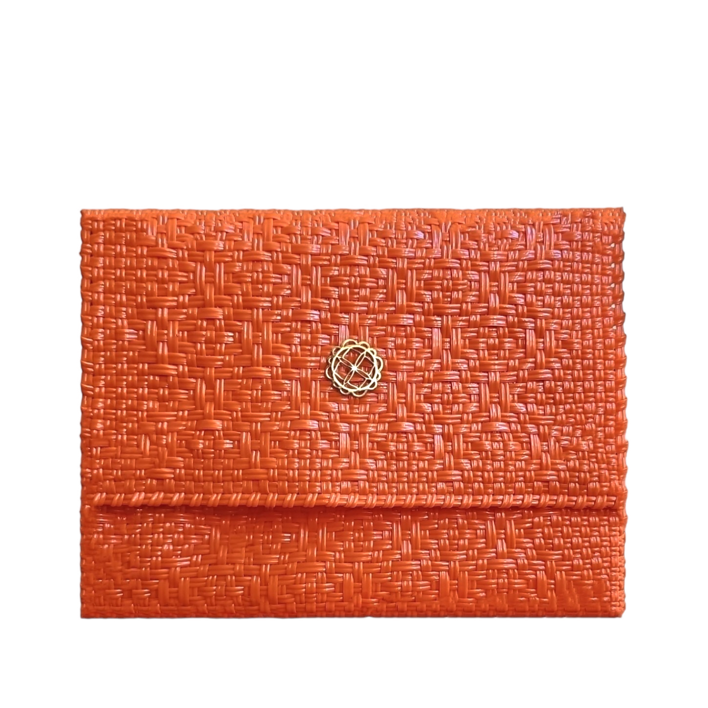 NEW LOLA\'S BAG women\'s small braided backpack in pink/orange Crossbody Orange Long Braided Strap – Lola main image 2