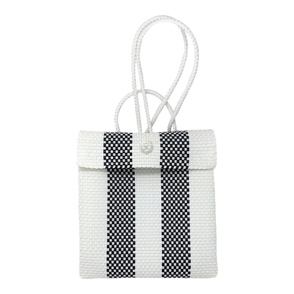 Backpack Black Striped