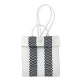 Backpack White Stripe