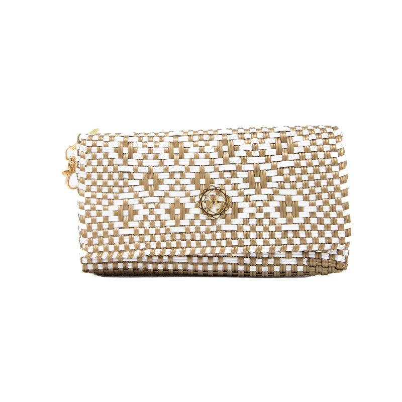 GOLD AZTEC CLUTCH