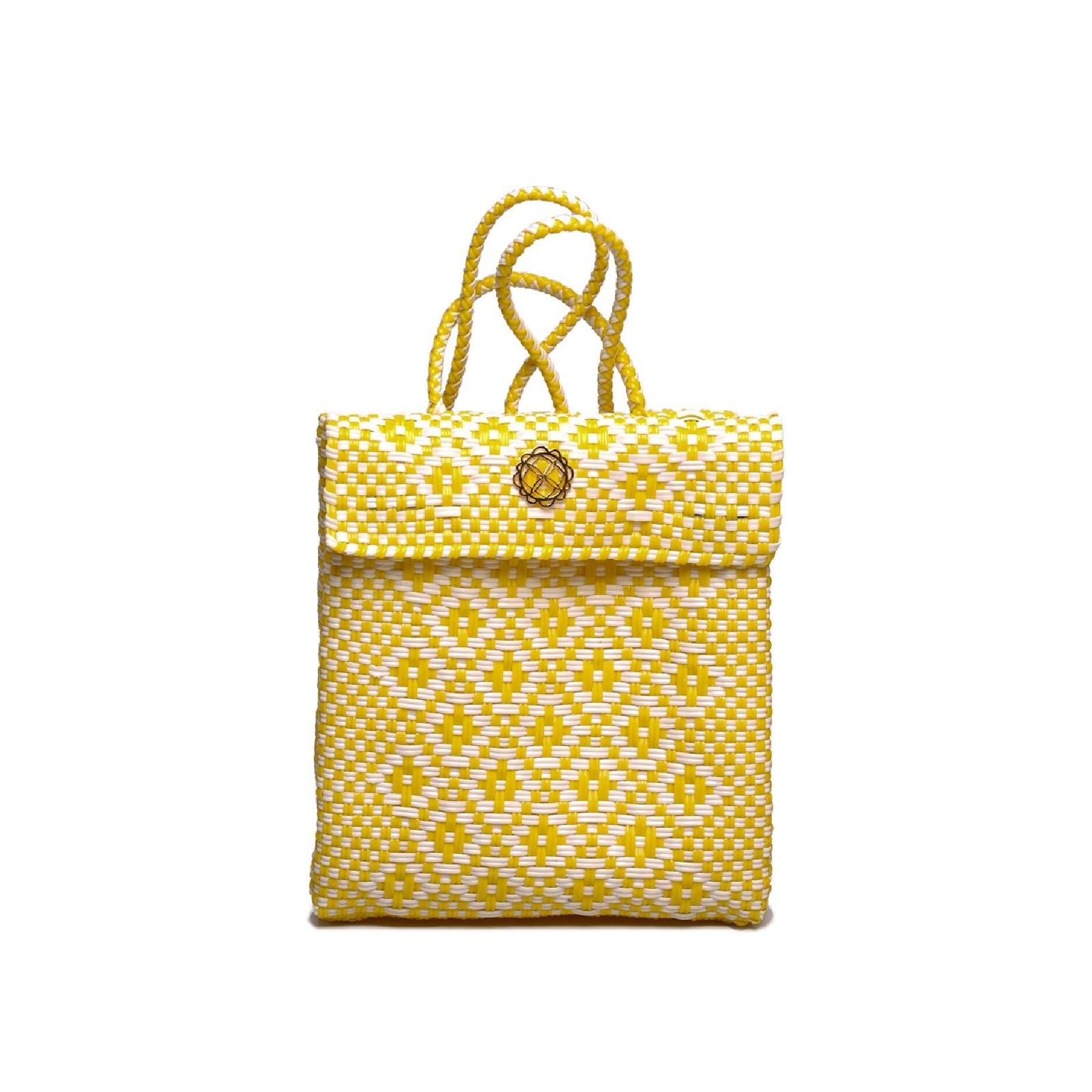 Backpack Yellow Aztec Medium – Lola display picture 2