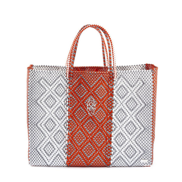 Hard plastic online tote bag