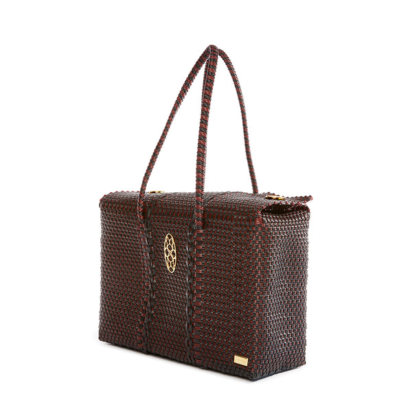 BURGUNDY BLACK TRAVEL CASE