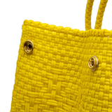 TRAVEL YELLOW TOTE WITH CLUTCH