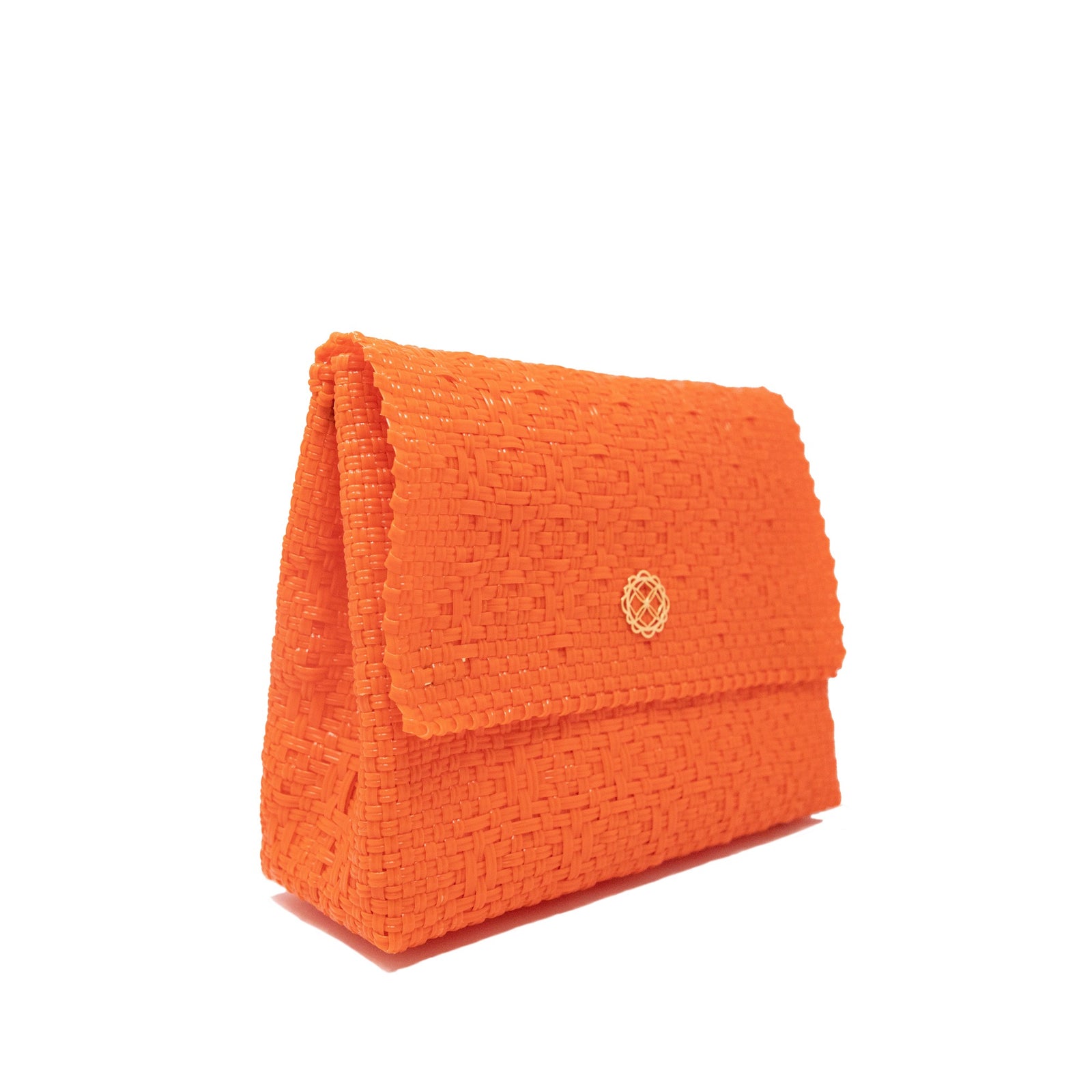 Crossbody Orange Long Braided Strap – Lola