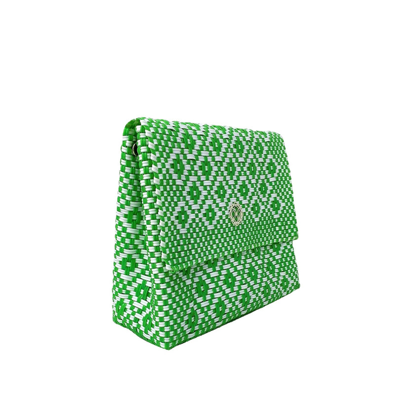 Crossbody Green Aztec