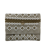 Crossbody Gold Aztec Stripe