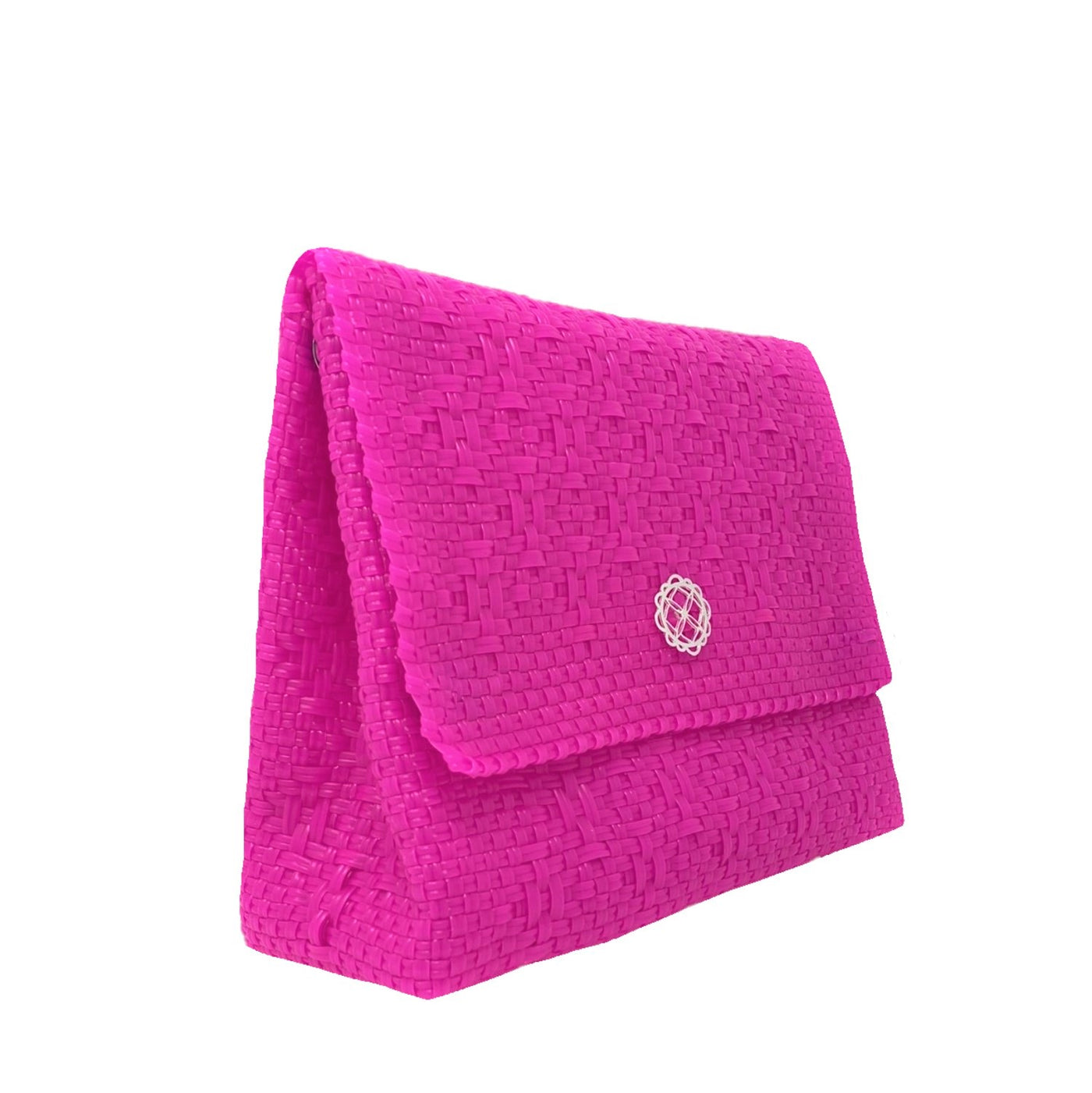 Crossbody Pink Long Metal Strap – Lola's Bag